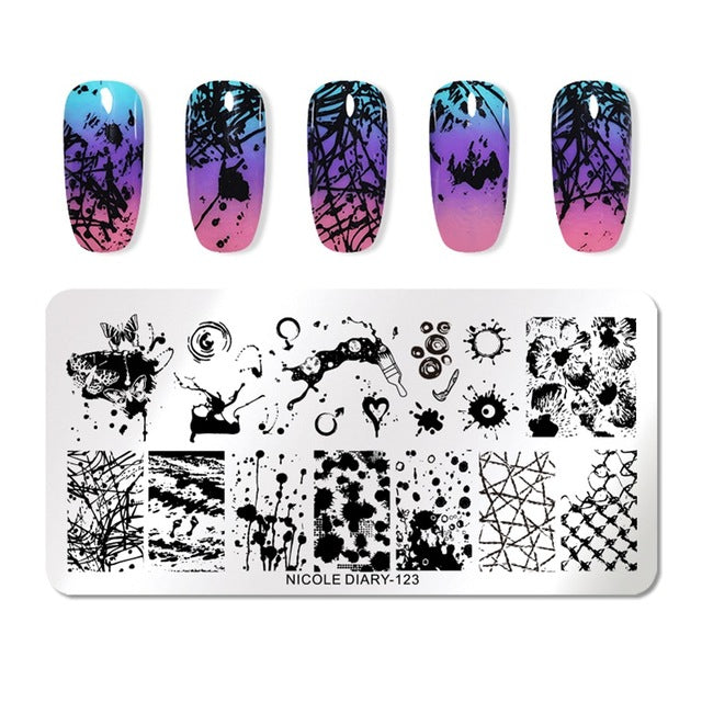 BAG OF TOWN - Nail Stamping Plates