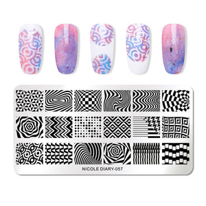 BAG OF TOWN - Nail Stamping Plates