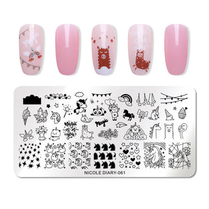 BAG OF TOWN - Nail Stamping Plates