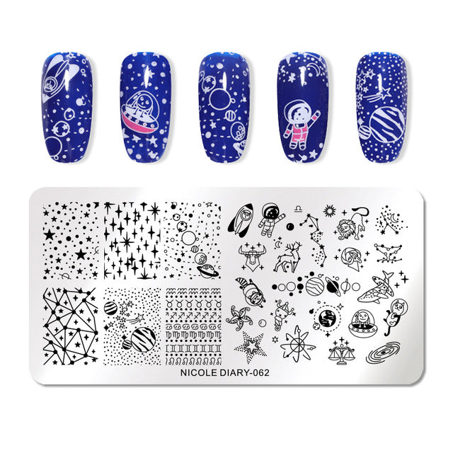 BAG OF TOWN - Nail Stamping Plates