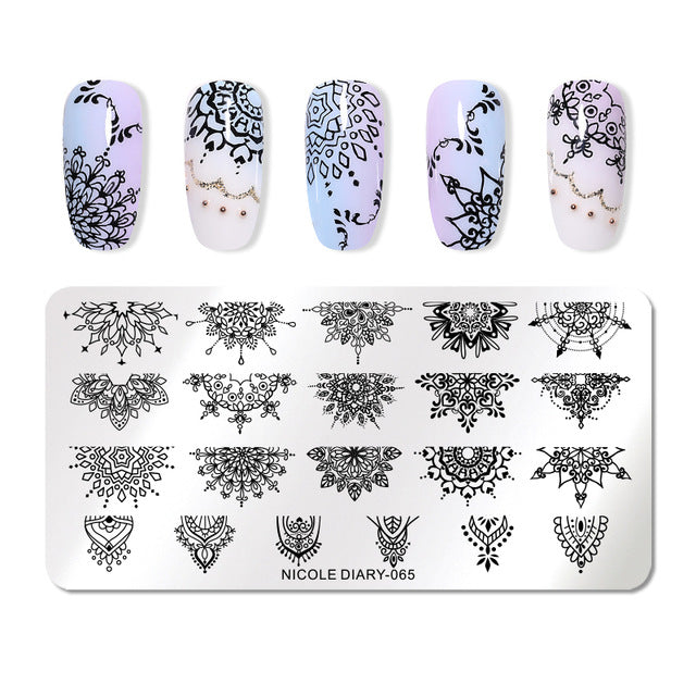 BAG OF TOWN - Nail Stamping Plates