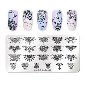 BAG OF TOWN - Nail Stamping Plates