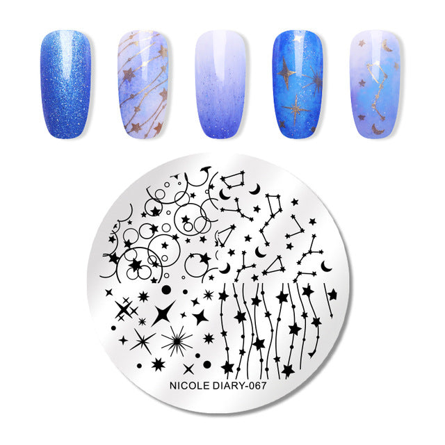 BAG OF TOWN - Nail Stamping Plates