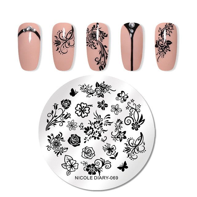 BAG OF TOWN - Nail Stamping Plates