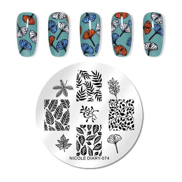 BAG OF TOWN - Nail Stamping Plates