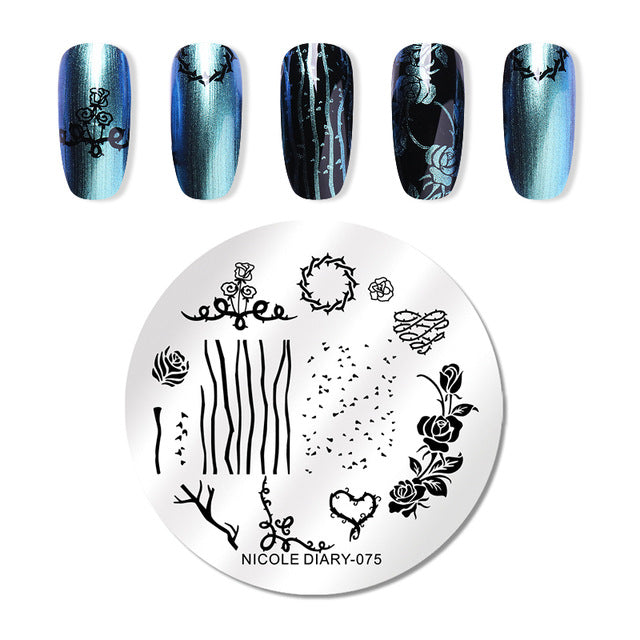 BAG OF TOWN - Nail Stamping Plates