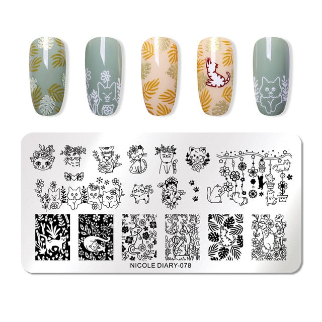 BAG OF TOWN - Nail Stamping Plates