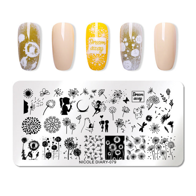 BAG OF TOWN - Nail Stamping Plates