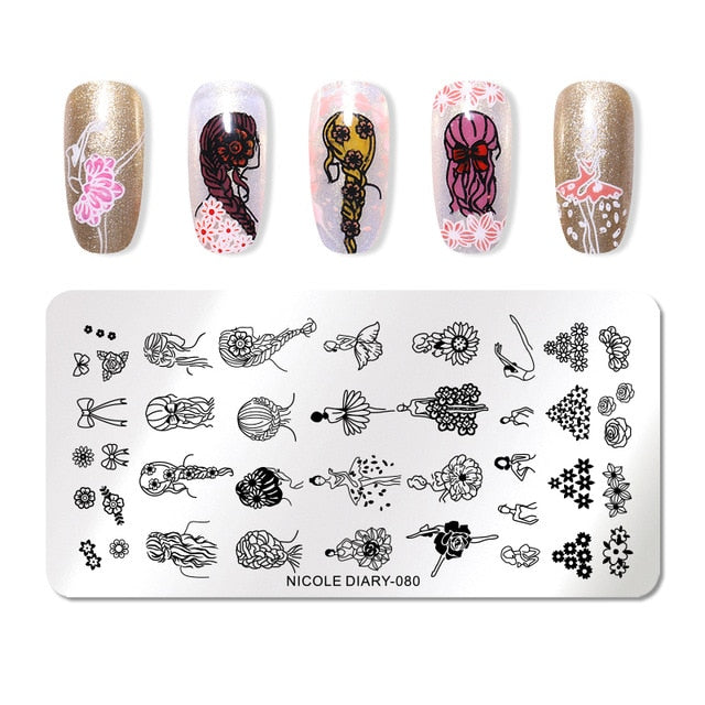 BAG OF TOWN - Nail Stamping Plates