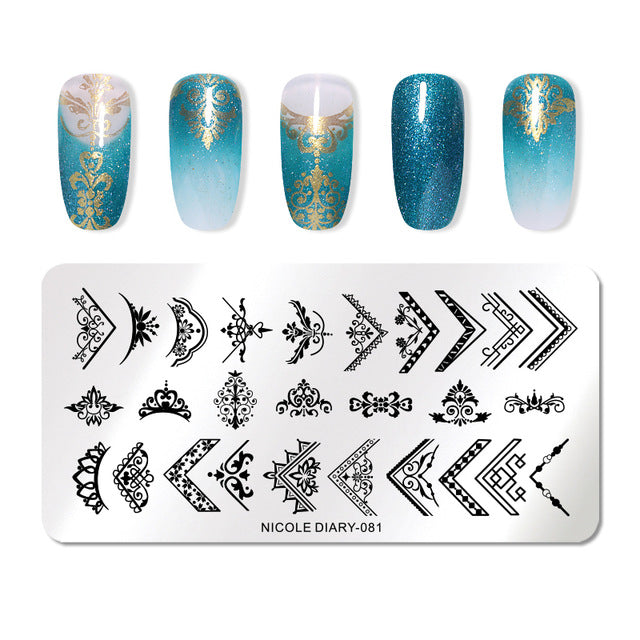 BAG OF TOWN - Nail Stamping Plates