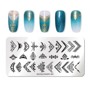 BAG OF TOWN - Nail Stamping Plates