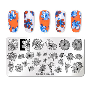 BAG OF TOWN - Nail Stamping Plates