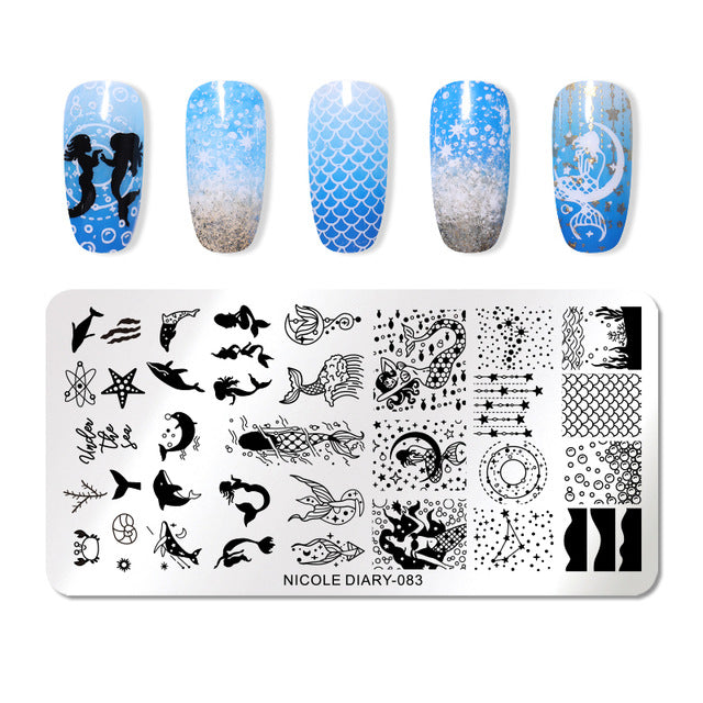 BAG OF TOWN - Nail Stamping Plates