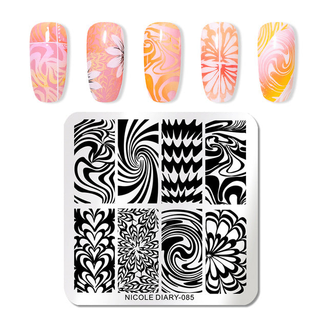 BAG OF TOWN - Nail Stamping Plates