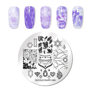 BAG OF TOWN - Nail Stamping Plates