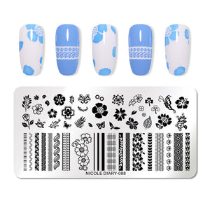 BAG OF TOWN - Nail Stamping Plates