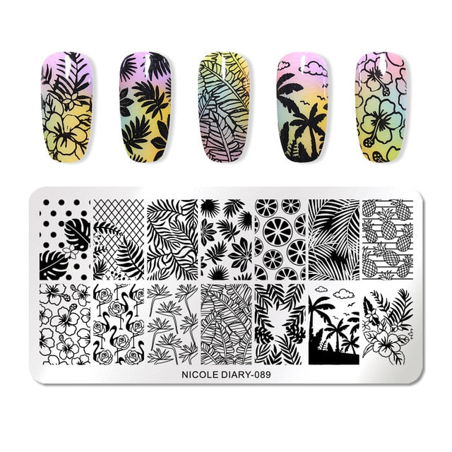 BAG OF TOWN - Nail Stamping Plates