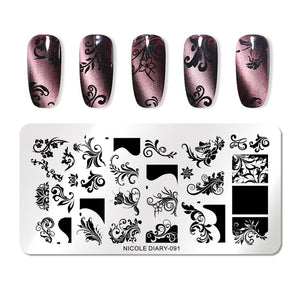 BAG OF TOWN - Nail Stamping Plates