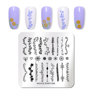 BAG OF TOWN - Nail Stamping Plates