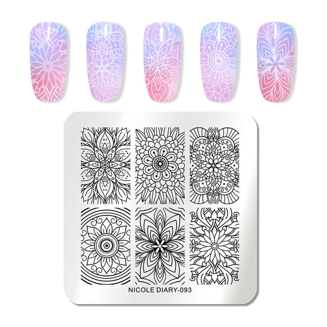 BAG OF TOWN - Nail Stamping Plates