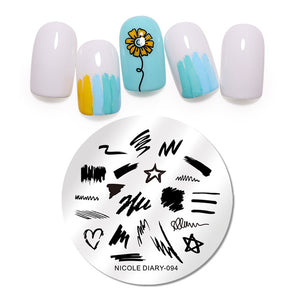 BAG OF TOWN - Nail Stamping Plates