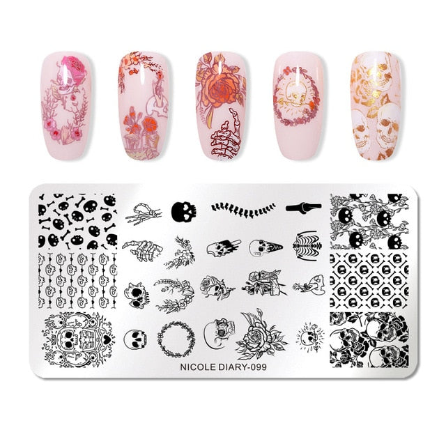 BAG OF TOWN - Nail Stamping Plates