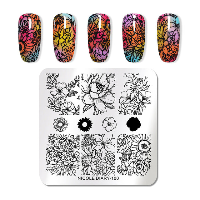 BAG OF TOWN - Nail Stamping Plates