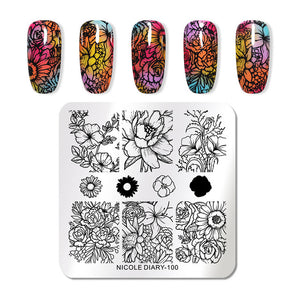 BAG OF TOWN - Nail Stamping Plates