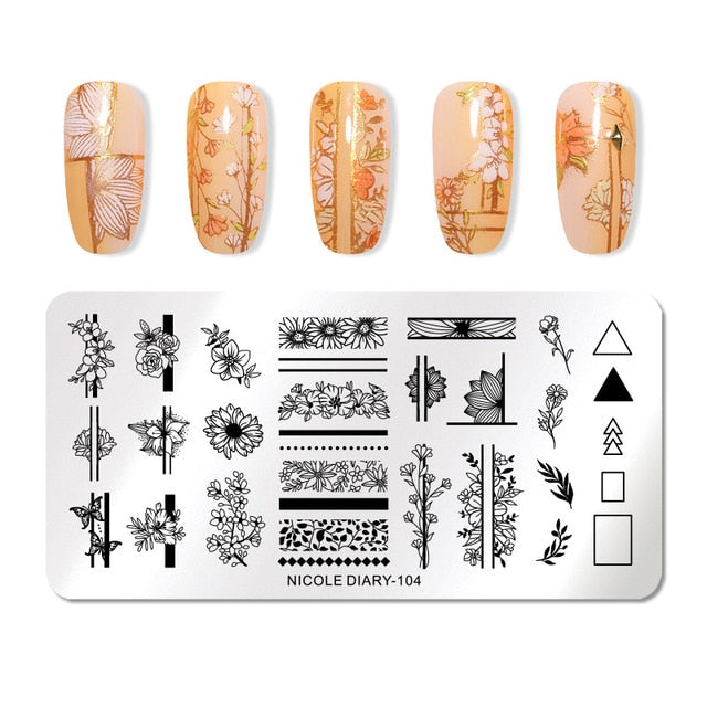 BAG OF TOWN - Nail Stamping Plates