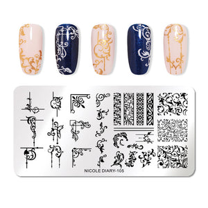 BAG OF TOWN - Nail Stamping Plates