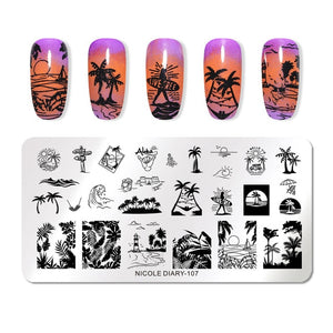 BAG OF TOWN - Nail Stamping Plates