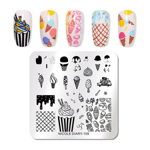 BAG OF TOWN - Nail Stamping Plates