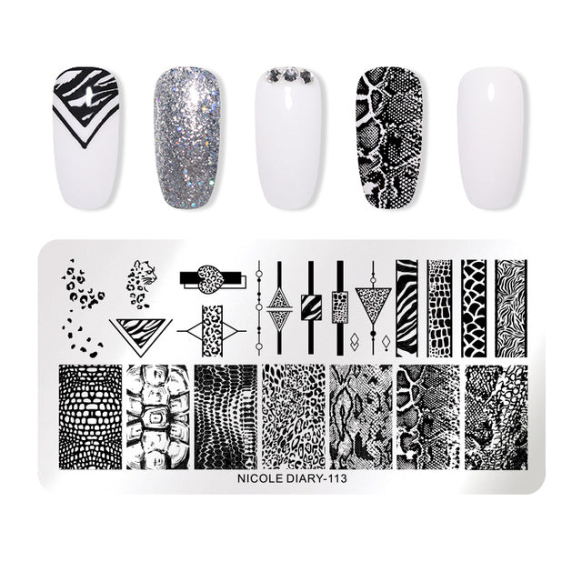 BAG OF TOWN - Nail Stamping Plates